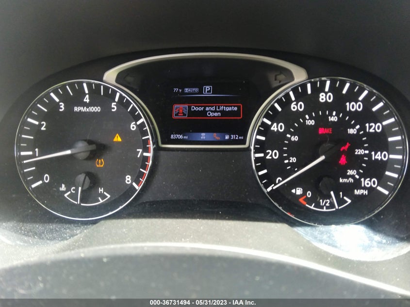 VIN 5N1DR2MM9JC615321 2018 NISSAN PATHFINDER PLATINUM