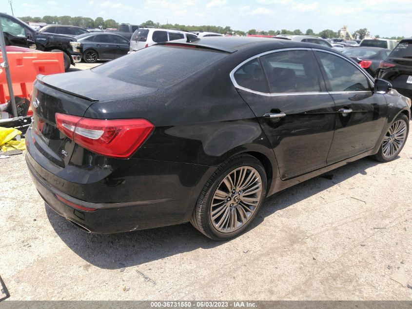 2014 KIA CADENZA LIMITED KNALN4D70E5141445