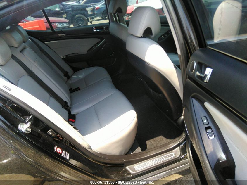 2014 KIA CADENZA LIMITED KNALN4D70E5141445