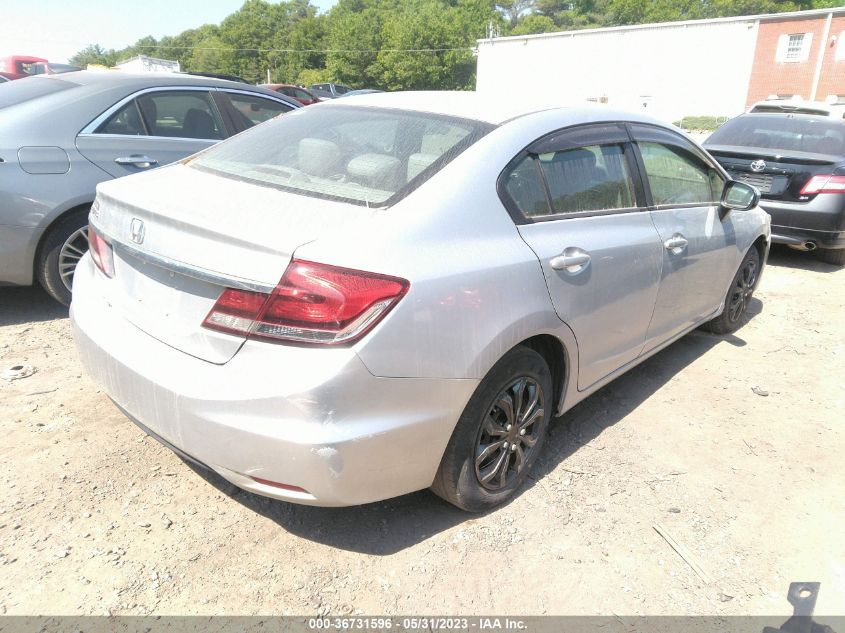 2014 HONDA CIVIC SEDAN LX - 2HGFB2F50EH549057
