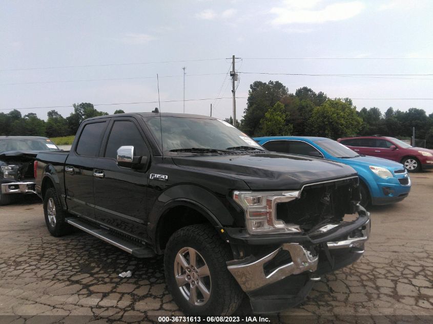 2019 FORD F-150 LARIAT - 1FTEW1EPXKFB67241