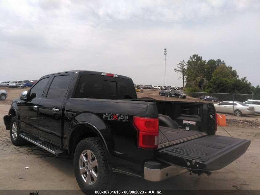 2019 FORD F-150 LARIAT - 1FTEW1EPXKFB67241