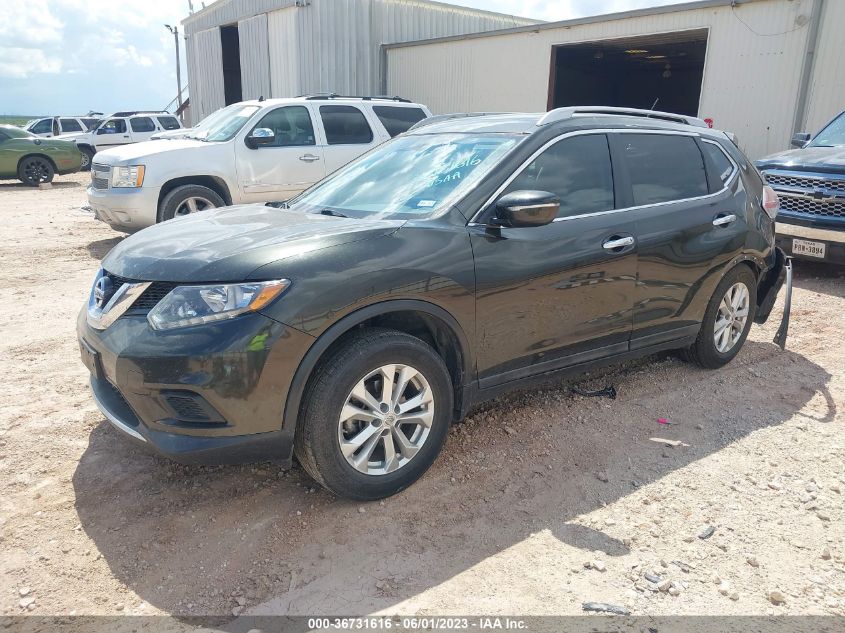 2015 NISSAN ROGUE SV - 5N1AT2MT9FC883840
