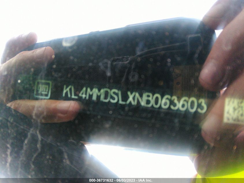 2022 BUICK ENCORE GX SELECT - KL4MMDSLXNB063603