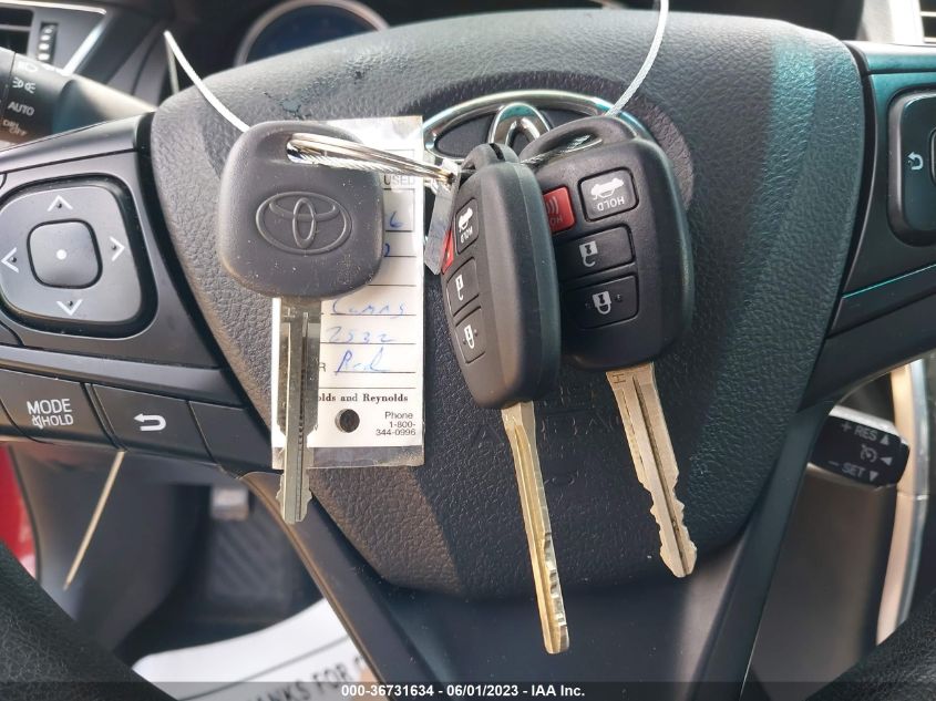 2017 TOYOTA CAMRY XLE/SE/LE/XSE - 4T1BF1FK4HU772586