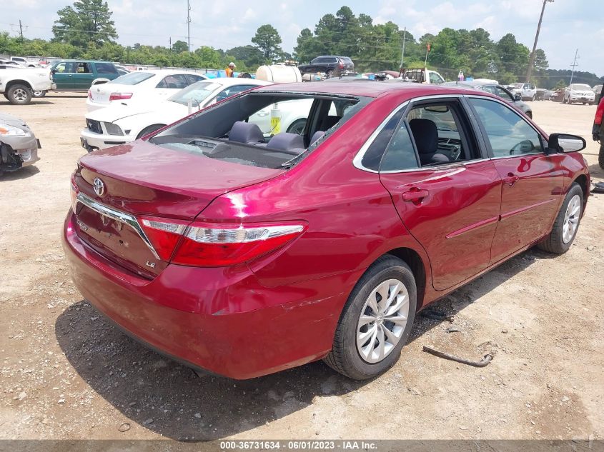 2017 TOYOTA CAMRY XLE/SE/LE/XSE - 4T1BF1FK4HU772586
