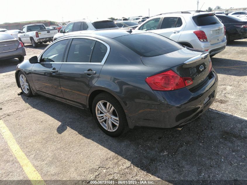 2013 INFINITI G37 SEDAN JOURNEY JN1CV6AP2DM715411