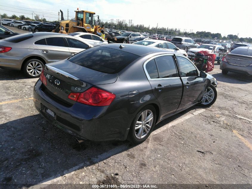 2013 INFINITI G37 SEDAN JOURNEY JN1CV6AP2DM715411