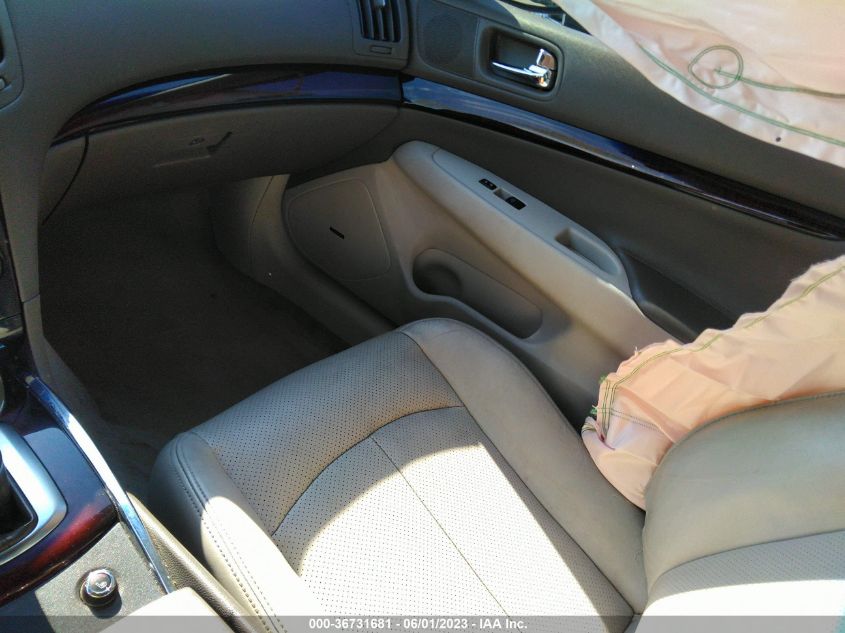 2013 INFINITI G37 SEDAN JOURNEY JN1CV6AP2DM715411