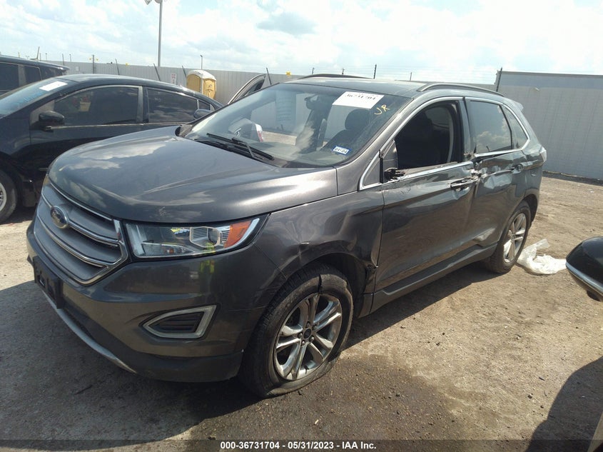 VIN 2FMPK3J82HBC43555 2017 FORD EDGE SEL