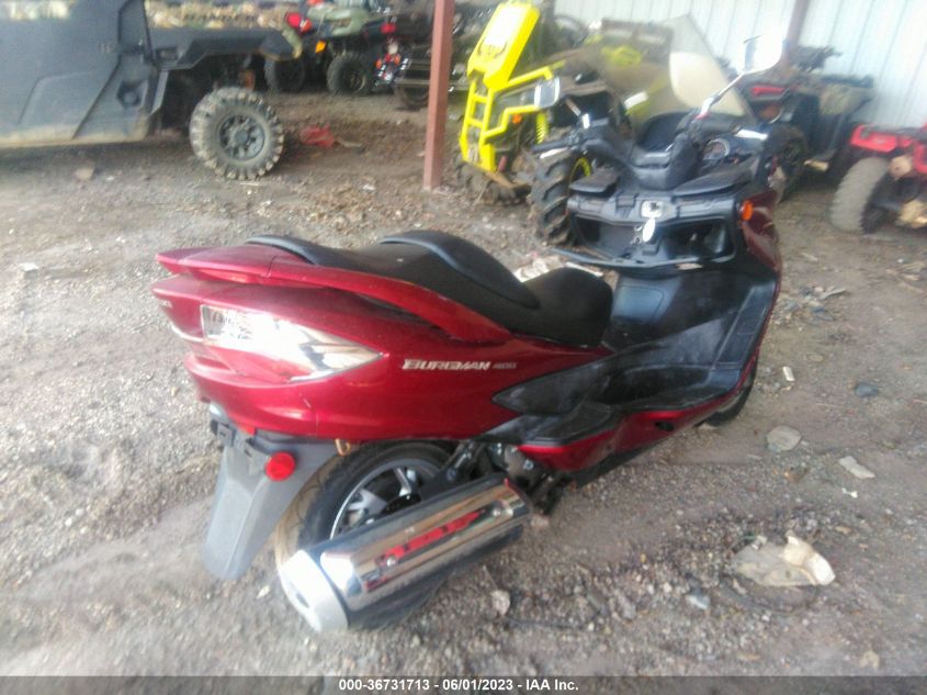2008 SUZUKI AN400 JS1CK44A482100808