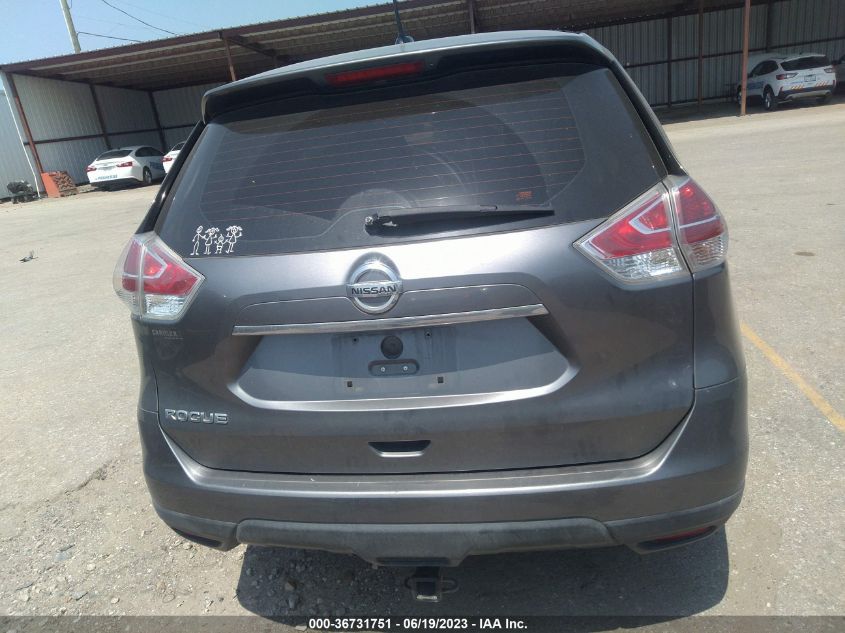 2016 NISSAN ROGUE SV/SL/S - KNMAT2MT0GP681273