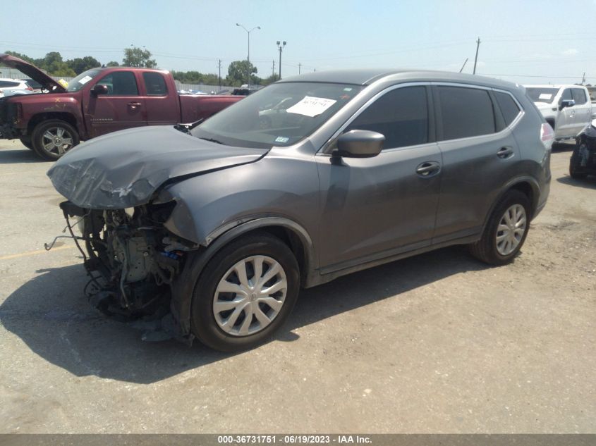 2016 NISSAN ROGUE SV/SL/S - KNMAT2MT0GP681273