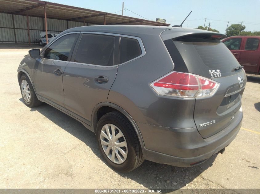 2016 NISSAN ROGUE SV/SL/S - KNMAT2MT0GP681273