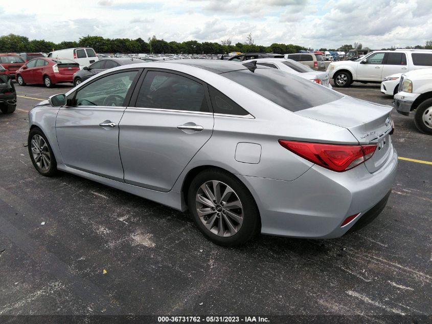 2014 HYUNDAI SONATA LIMITED - 5NPEC4AC8EH827848