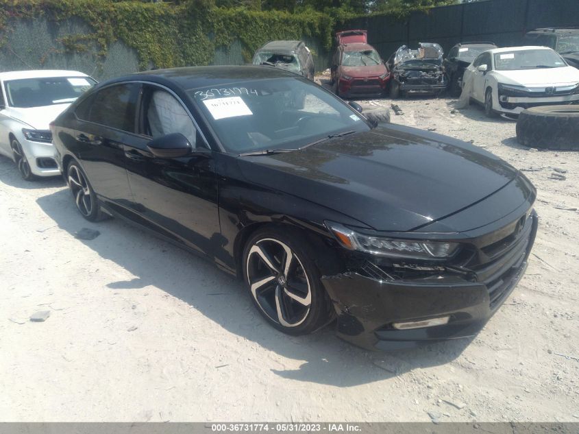 2020 HONDA ACCORD SEDAN SPORT - 1HGCV1F38LA028554