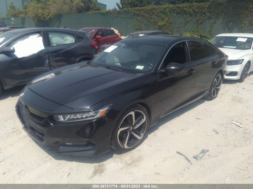 2020 HONDA ACCORD SEDAN SPORT - 1HGCV1F38LA028554