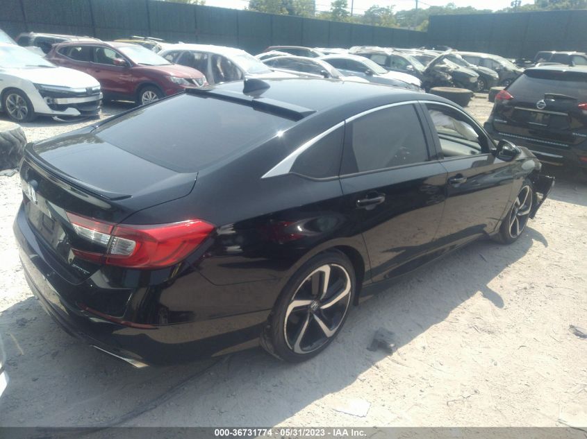 2020 HONDA ACCORD SEDAN SPORT - 1HGCV1F38LA028554