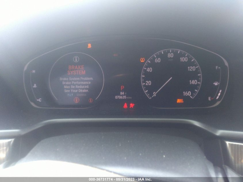 2020 HONDA ACCORD SEDAN SPORT - 1HGCV1F38LA028554