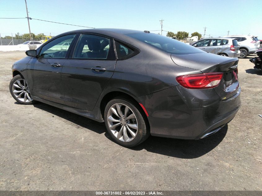 2015 CHRYSLER 200 S - 1C3CCCBB4FN590711