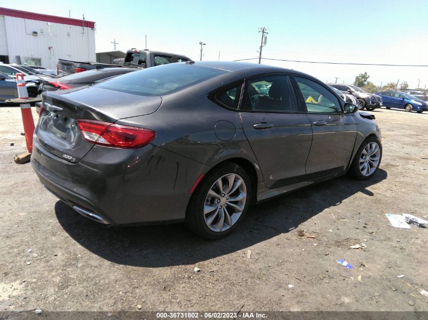 2015 CHRYSLER 200 S - 1C3CCCBB4FN590711