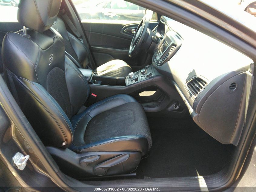 2015 CHRYSLER 200 S - 1C3CCCBB4FN590711