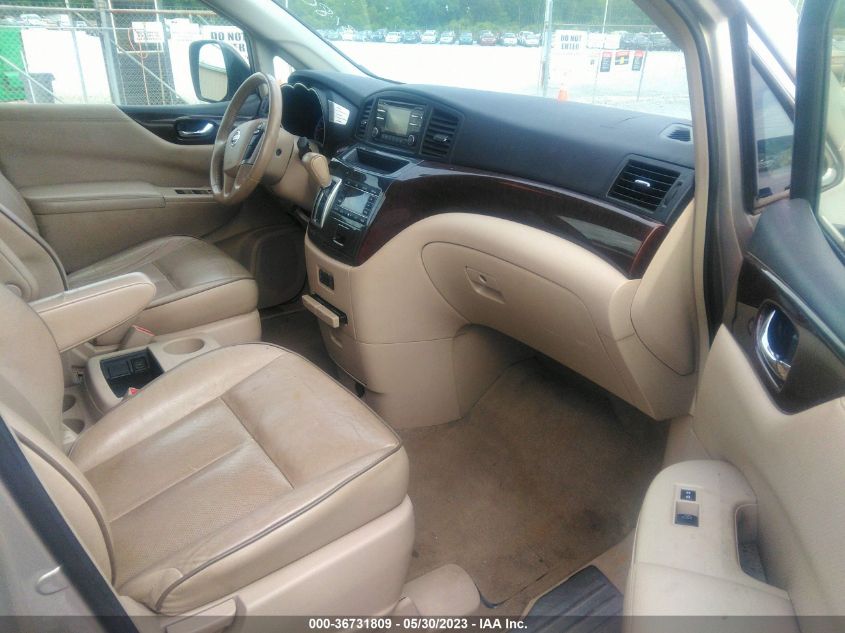 2013 NISSAN QUEST SL - JN8AE2KP2D9063876