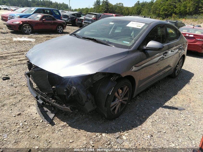 VIN 5NPD84LF4JH294394 2018 HYUNDAI ELANTRA SEL