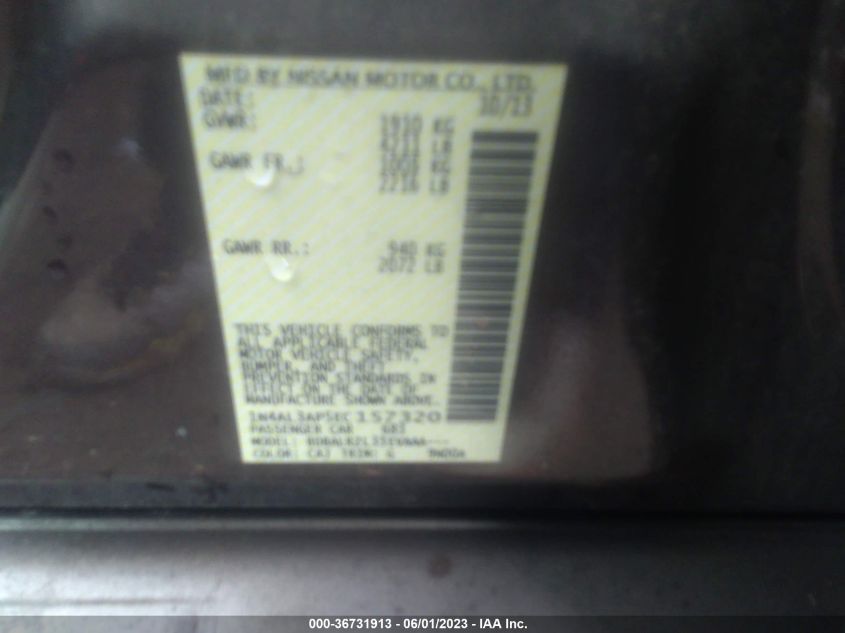2014 NISSAN ALTIMA 2.5 S - 1N4AL3AP5EC157320