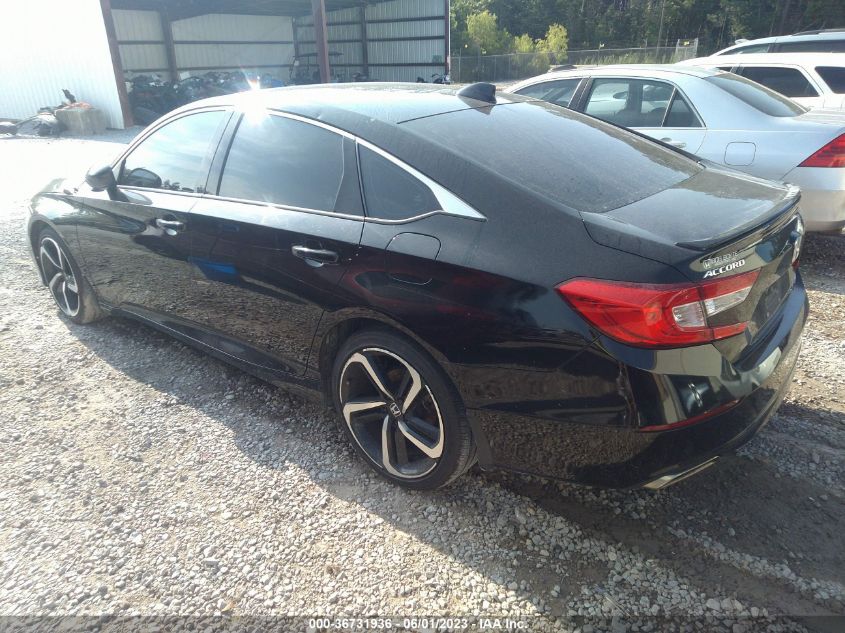 2020 HONDA ACCORD SEDAN SPORT - 1HGCV1F30LA024319