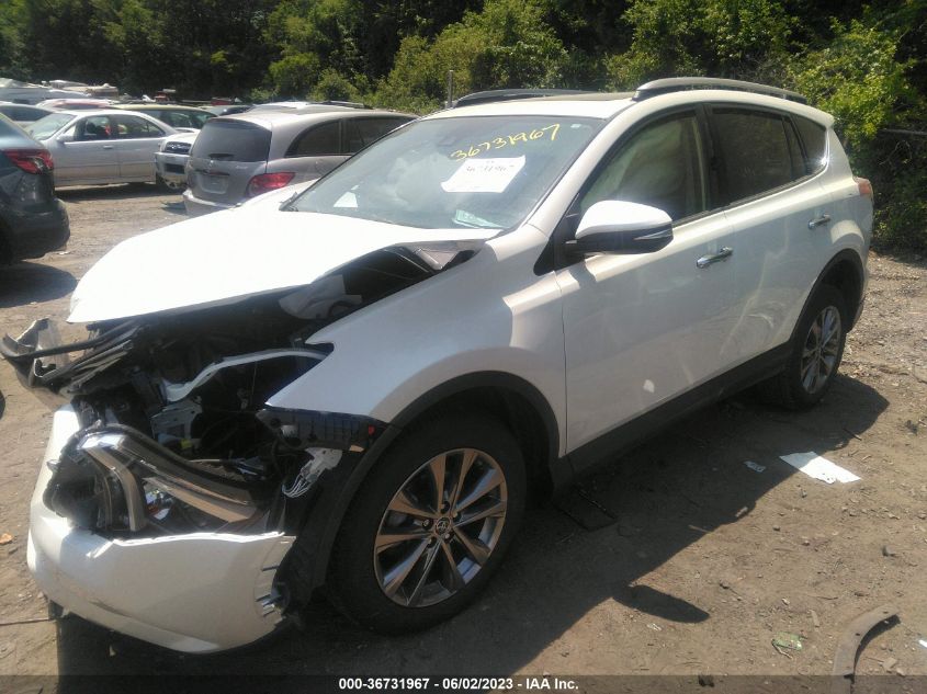 2018 TOYOTA RAV4 LIMITED/PLATINUM - JTMDFREV9JJ254729