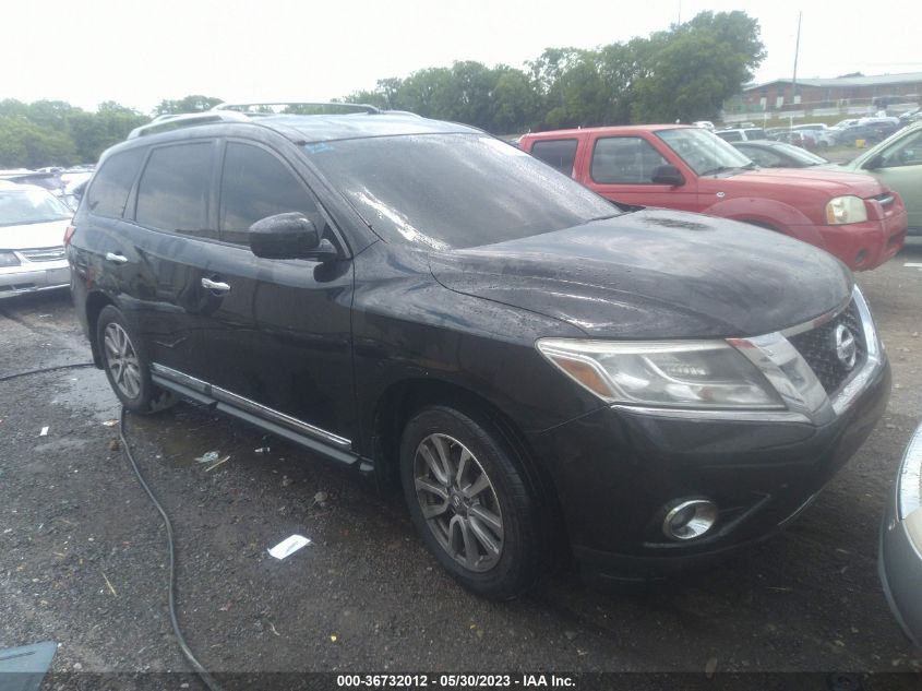 2014 NISSAN PATHFINDER SL - 5N1AR2MNXEC661404