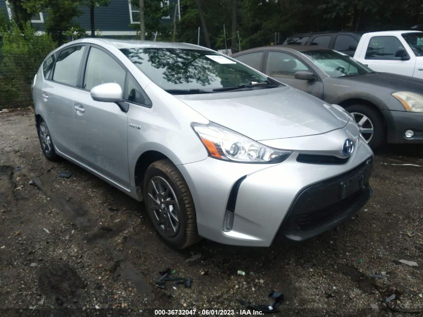 2015 TOYOTA PRIUS V TWO/FIVE/THREE/FOUR - JTDZN3EU8FJ021557