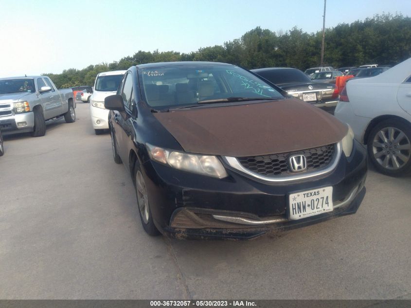 2013 HONDA CIVIC SDN LX - 19XFB2F59DE009621