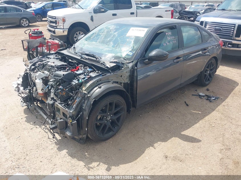 VIN 2HGFE2F59PH515452 2023 HONDA CIVIC SEDAN SPORT