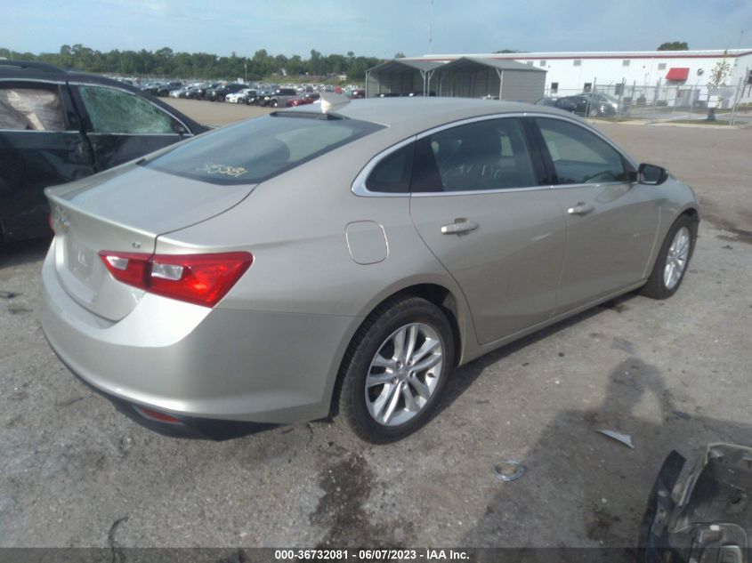 2016 CHEVROLET MALIBU LT - 1G1ZE5ST1GF315581