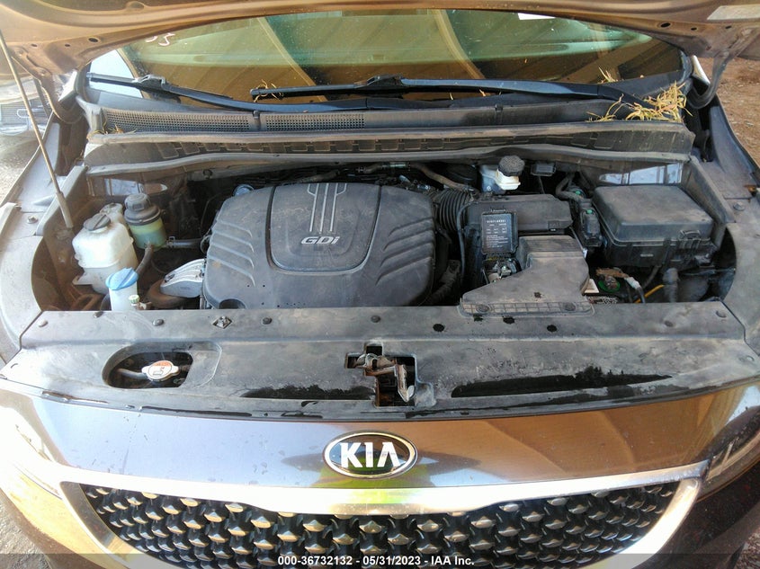 VIN KNDMB5C19H6343735 2017 KIA SEDONA LX