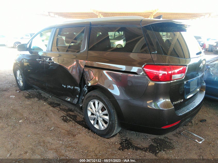 VIN KNDMB5C19H6343735 2017 KIA SEDONA LX