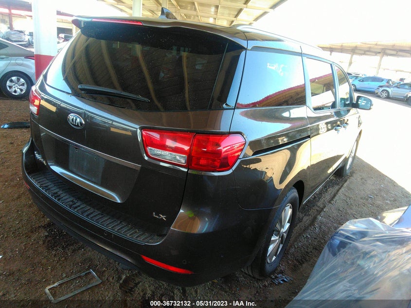 VIN KNDMB5C19H6343735 2017 KIA SEDONA LX