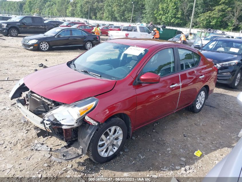 2017 NISSAN VERSA SEDAN SV - 3N1CN7AP1HL821922