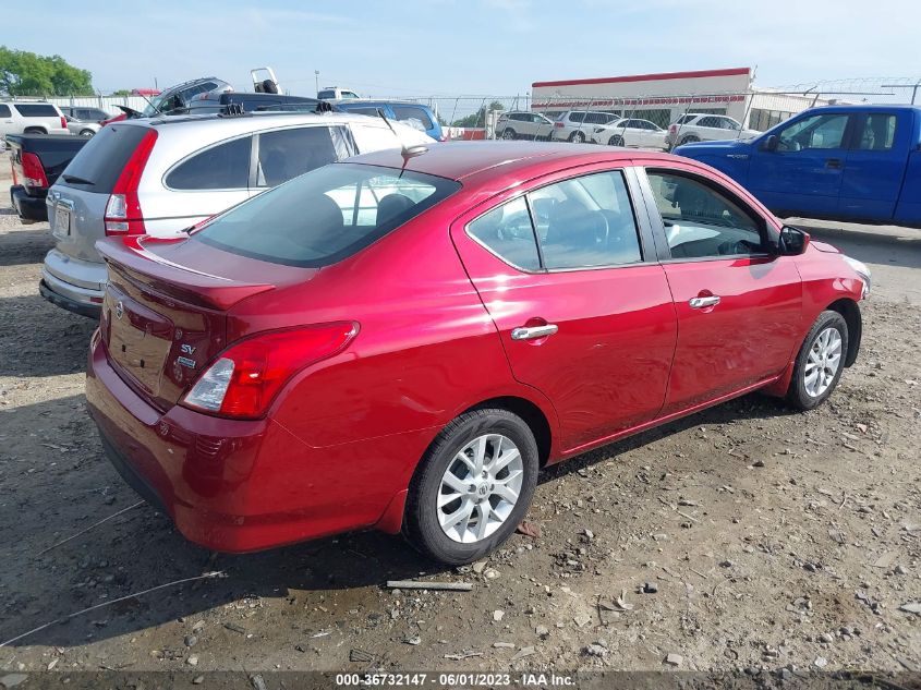 2017 NISSAN VERSA SEDAN SV - 3N1CN7AP1HL821922