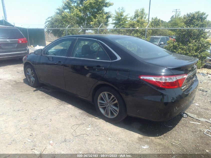 2017 TOYOTA CAMRY XLE/SE/LE/XSE - 4T1BF1FK9HU303087