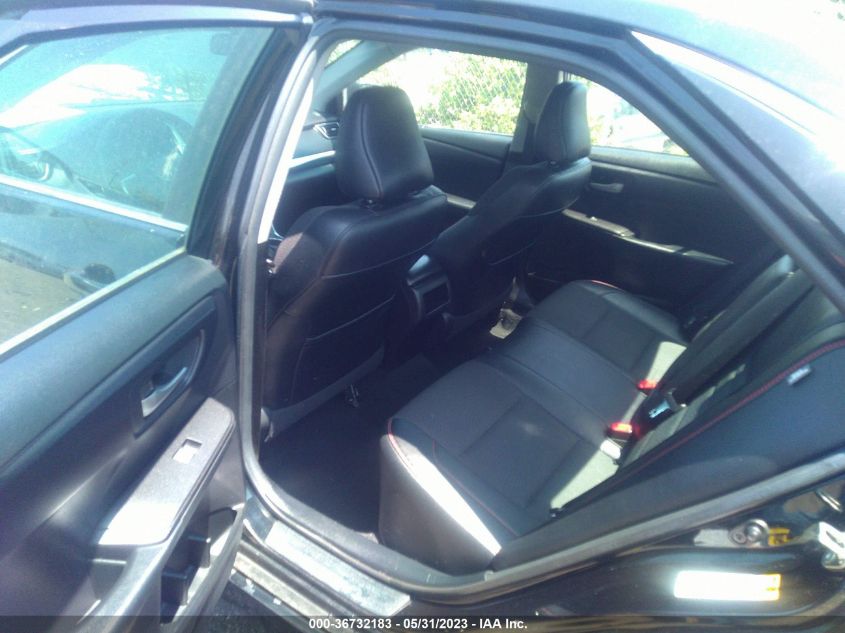 2017 TOYOTA CAMRY XLE/SE/LE/XSE - 4T1BF1FK9HU303087