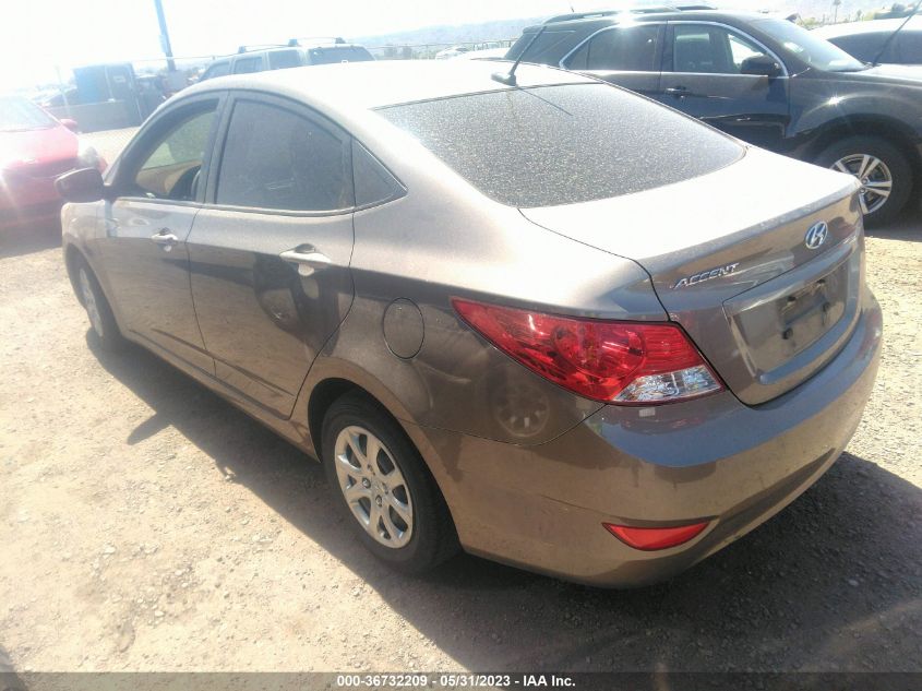 2014 HYUNDAI ACCENT GLS - KMHCT4AE3EU726341