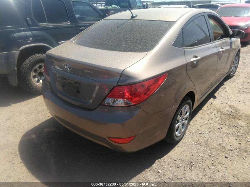 2014 HYUNDAI ACCENT GLS - KMHCT4AE3EU726341