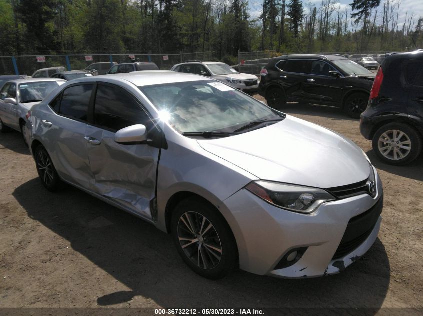 2016 TOYOTA COROLLA LE - 2T1BURHEXGC687246