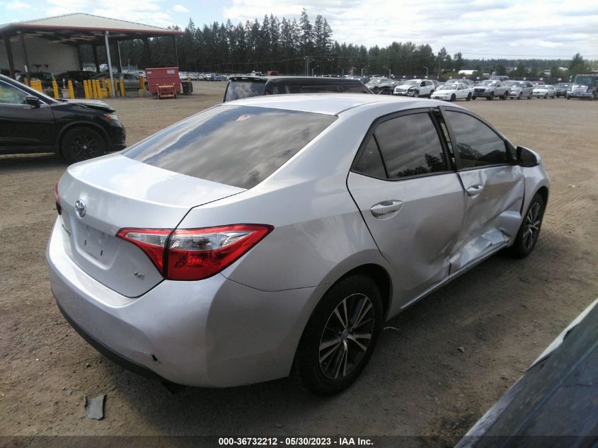 2016 TOYOTA COROLLA LE - 2T1BURHEXGC687246