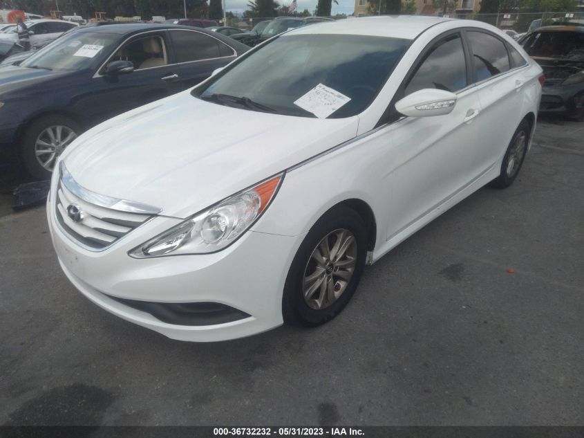 2014 HYUNDAI SONATA GLS - 5NPEB4AC4EH936035