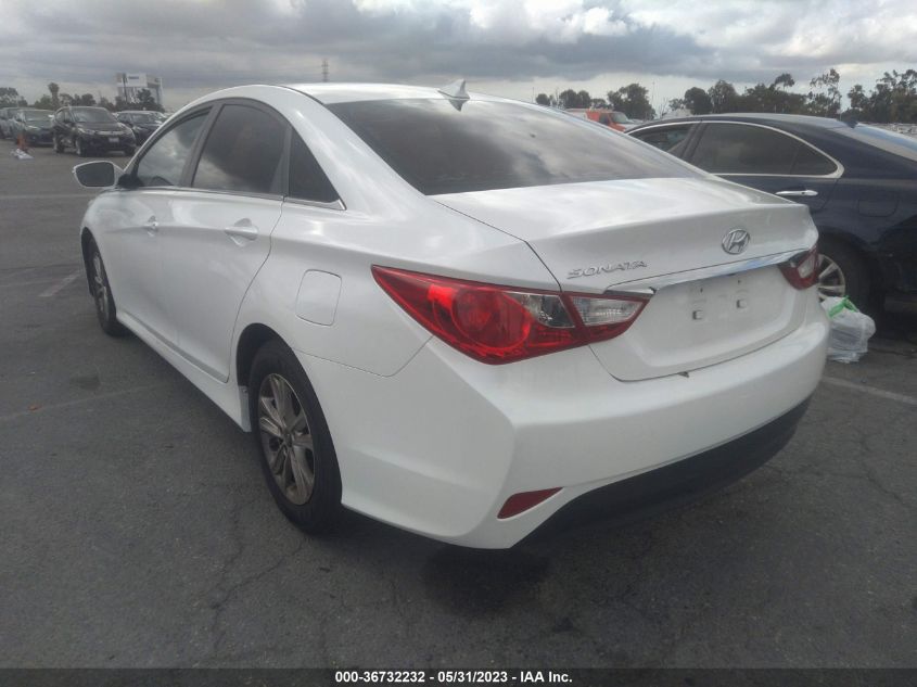 2014 HYUNDAI SONATA GLS - 5NPEB4AC4EH936035