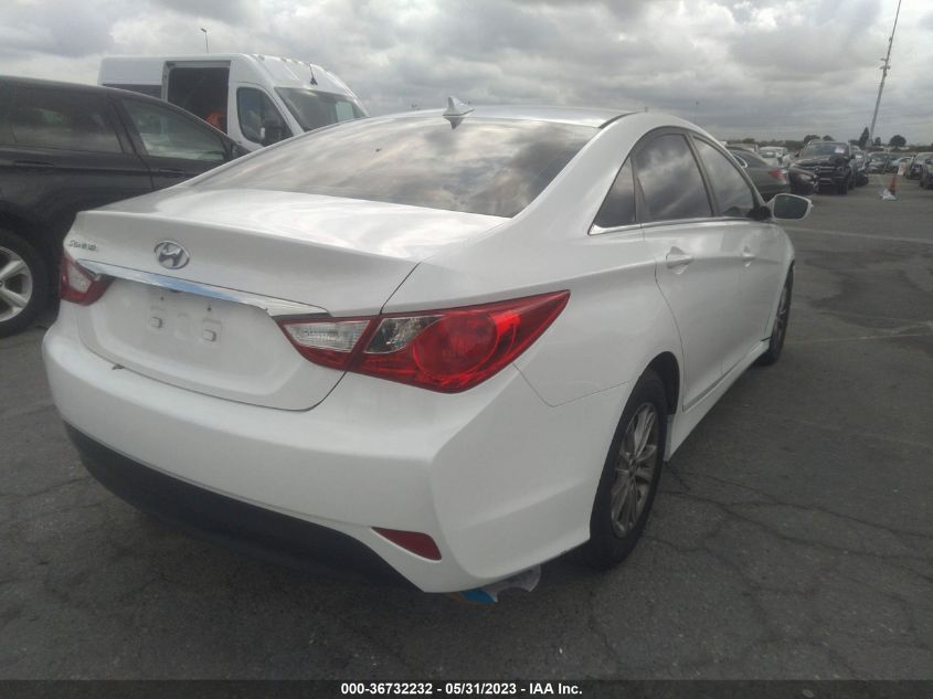 2014 HYUNDAI SONATA GLS - 5NPEB4AC4EH936035